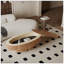 Table basse ovale avec rangement 47 po-724032992