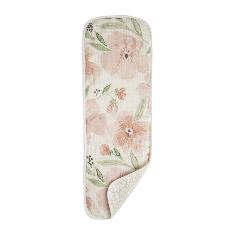 Crane Baby Floral Burp Cloth Set - Parker Collection