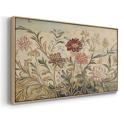 Botanical Series-CCCIII- Framed Gallery Wrapped Canvas -Ready to Hang