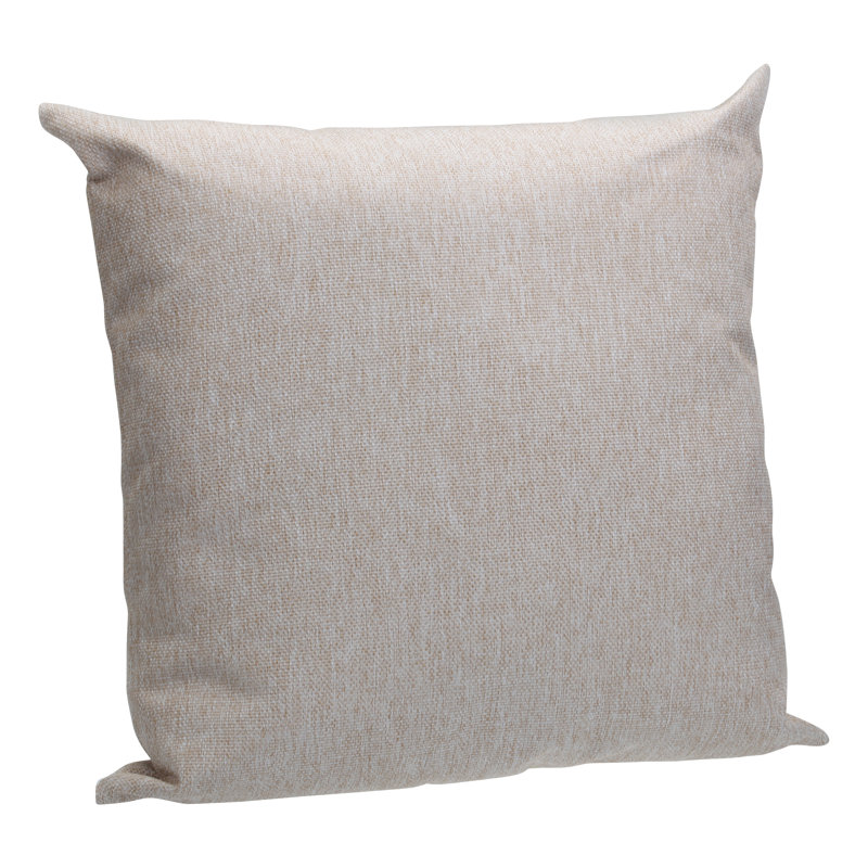 Rainer Square Throw Cushion, 45 x 45cm, Beige