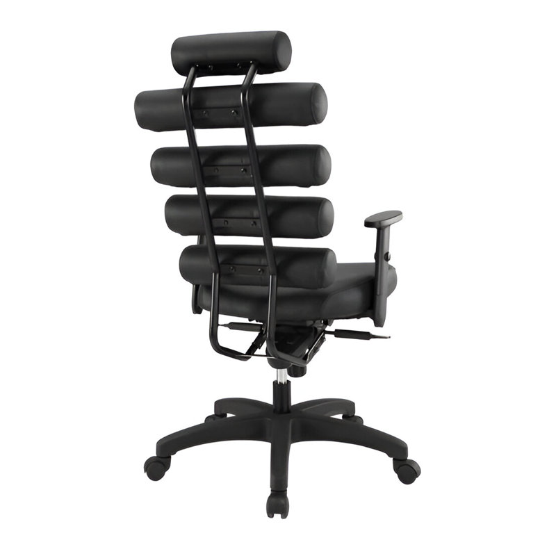 Moon Office Chair With High Back, Black