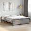 Vidaxl Bed Frame Engineered Wood And Metal-1021502801-1021502810