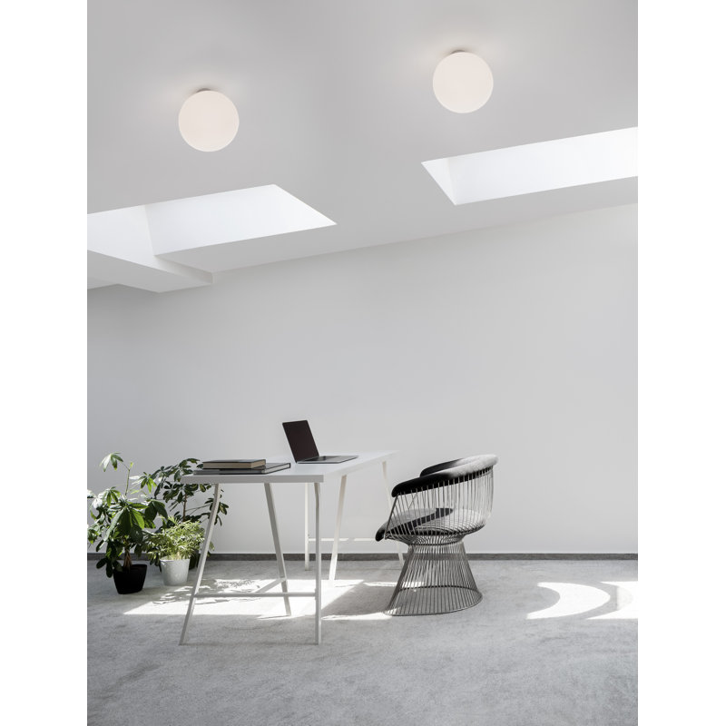 Nevoso 1 - Light White Sphere Pendant