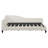 L-Shaped Linen Daybed, With Solid Wood Legs-26076396-26076398