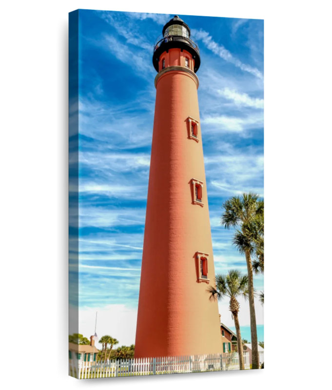 Ponce De Leon Lighthouse, 36" H x 18" W