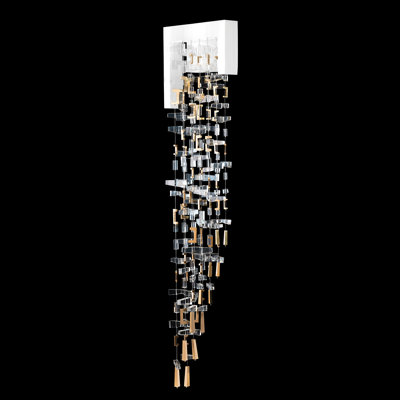 Capri Solid Brass LED Armed Sconce