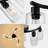  Luxury 6-light Flush Mount Ceiling Light, Dimmable Farmhouse Design For Kitchen Island, Bedroom & Dining Room With Easy Installation，black-2050926008