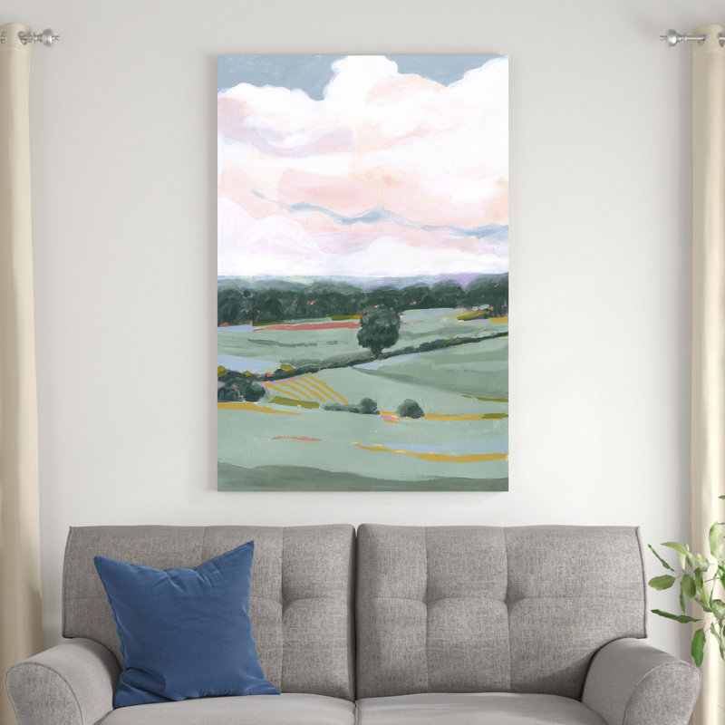 Vue pastel I, H 48 po x l 32 po x P 1 po