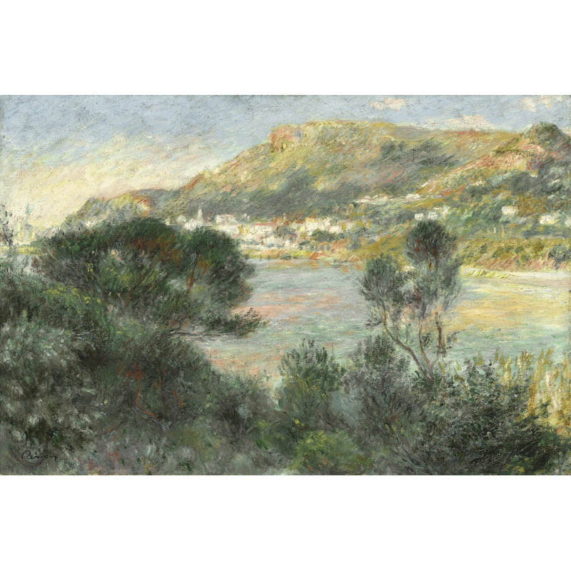 «View of Monte Carlo from Cap Martin», reproduction sur toile tendue, H 16 po x l 24 po