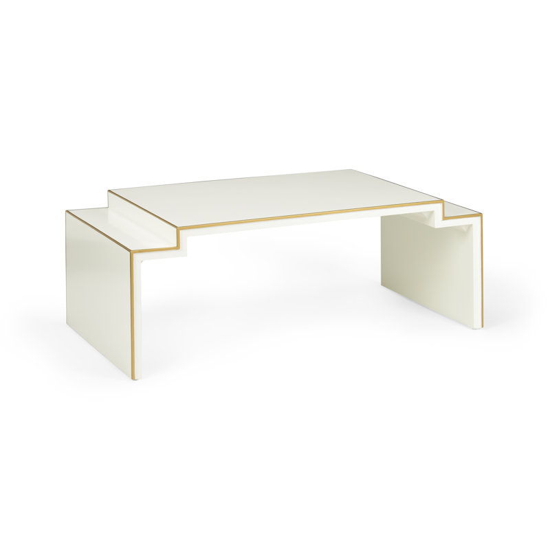 Chatsworth Solid Wood Coffee Table, Cream