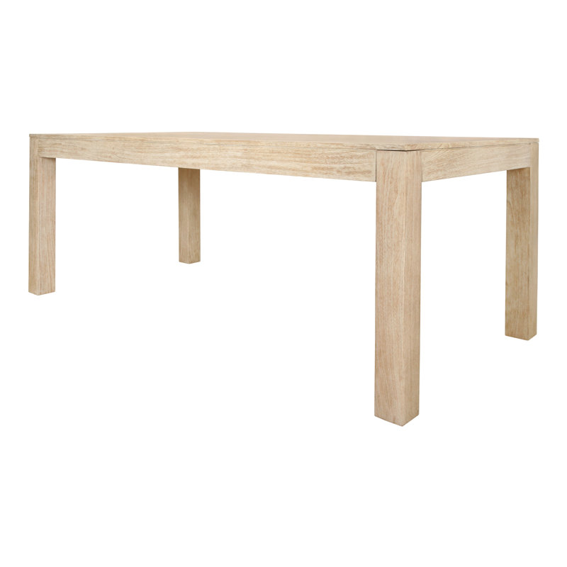 Covington 79" Rectangular Dining Table, Brushed Natural