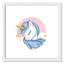 Impression sur papier Sparkly Unicorn-47848582-47848575