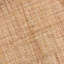 Table de bout moderne à 2 niveaux en bois d'acajou bohémien moderne et en rotin naturel