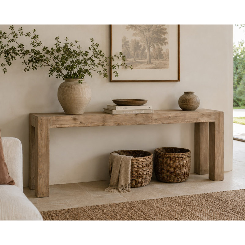 Capri Solid Wood Writing Desk