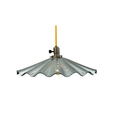 Luminaire suspendu 1 lumière à cône simple