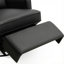 Fauteuil inclinable électrique pivotant et berçant de 29 po de large en cuir pleine fleur avec ports USB-A et USB-C-1728778596