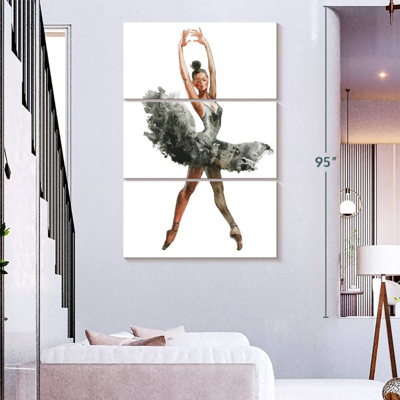 Ballerine Enn, H 74 po x l 48 po