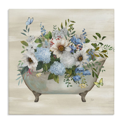 "Floral Bouquet Bathaign", art mural par Nan