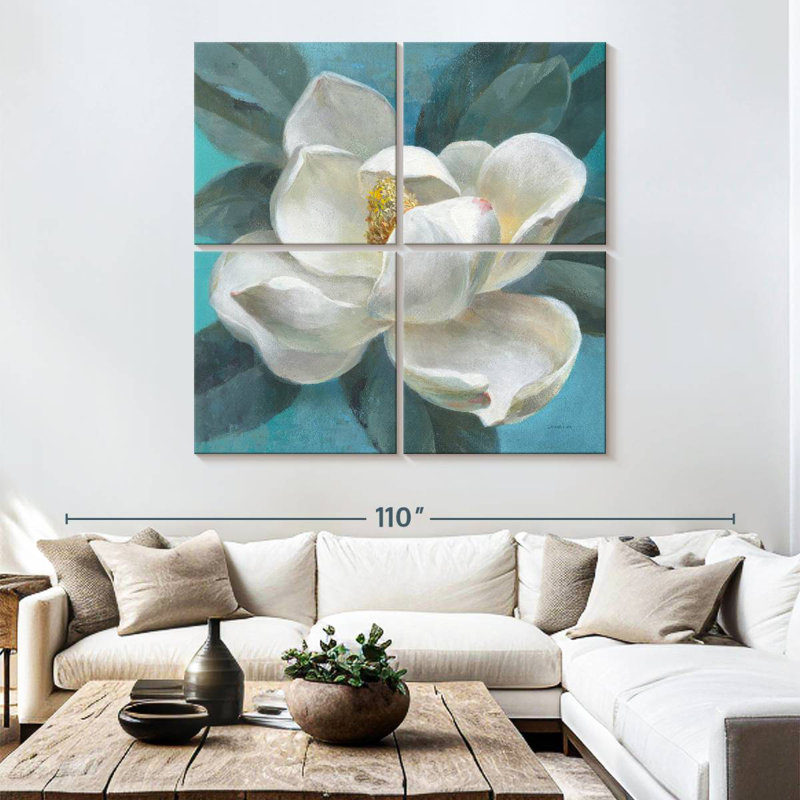 Harnek Southern Bloom, 74" H x 74" W