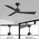 Breeleigh 52 "DC Ceiling Fan with Remote, Indoor Ceiling Fan, 3 ABS Blades