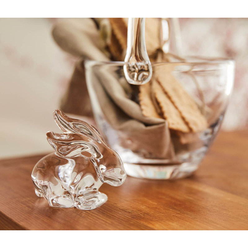 Handmade Glass Rabbit Figurine