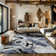 Galaxy Series Abrstract Black/Gray/Ivory/Beige Area Rug
