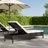 Outdoor Adjustable Sun Loungers Set Of Two