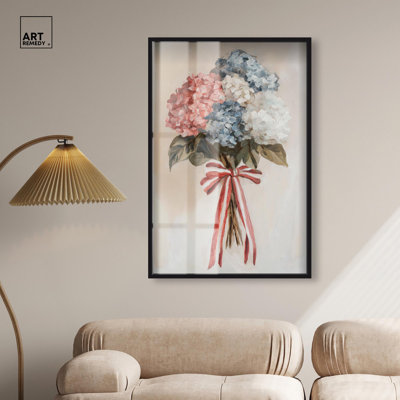 «Ribboned Radiance Shadowbox Print» par Art Remedy