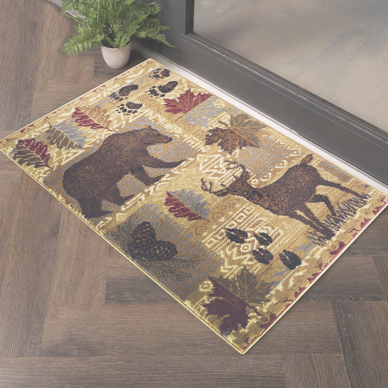 Tapis multicolore Nature's Nest, Rectangle 5 pi 3 po x 7 pi 3 po