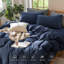 Ensemble de housse de couette 100% coton délavé MooMee-122499490-109236629