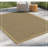 Jute/Mocha Indoor/Outdoor Area Rug-375870090
