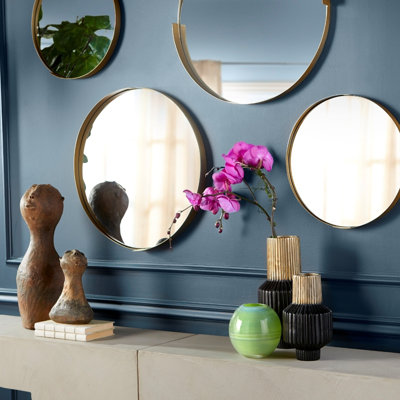 Gilded Metal Mirror