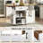 Kitchen Island Cart-373421263