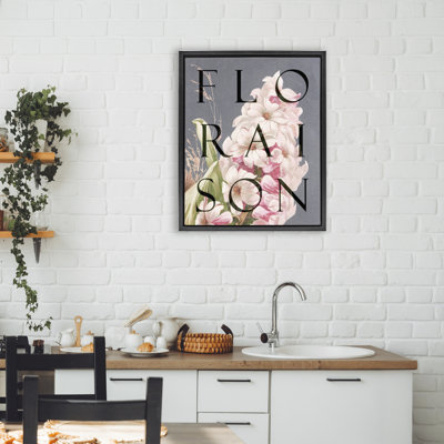 Cadre flottant Floraison, par Lil 'Rue