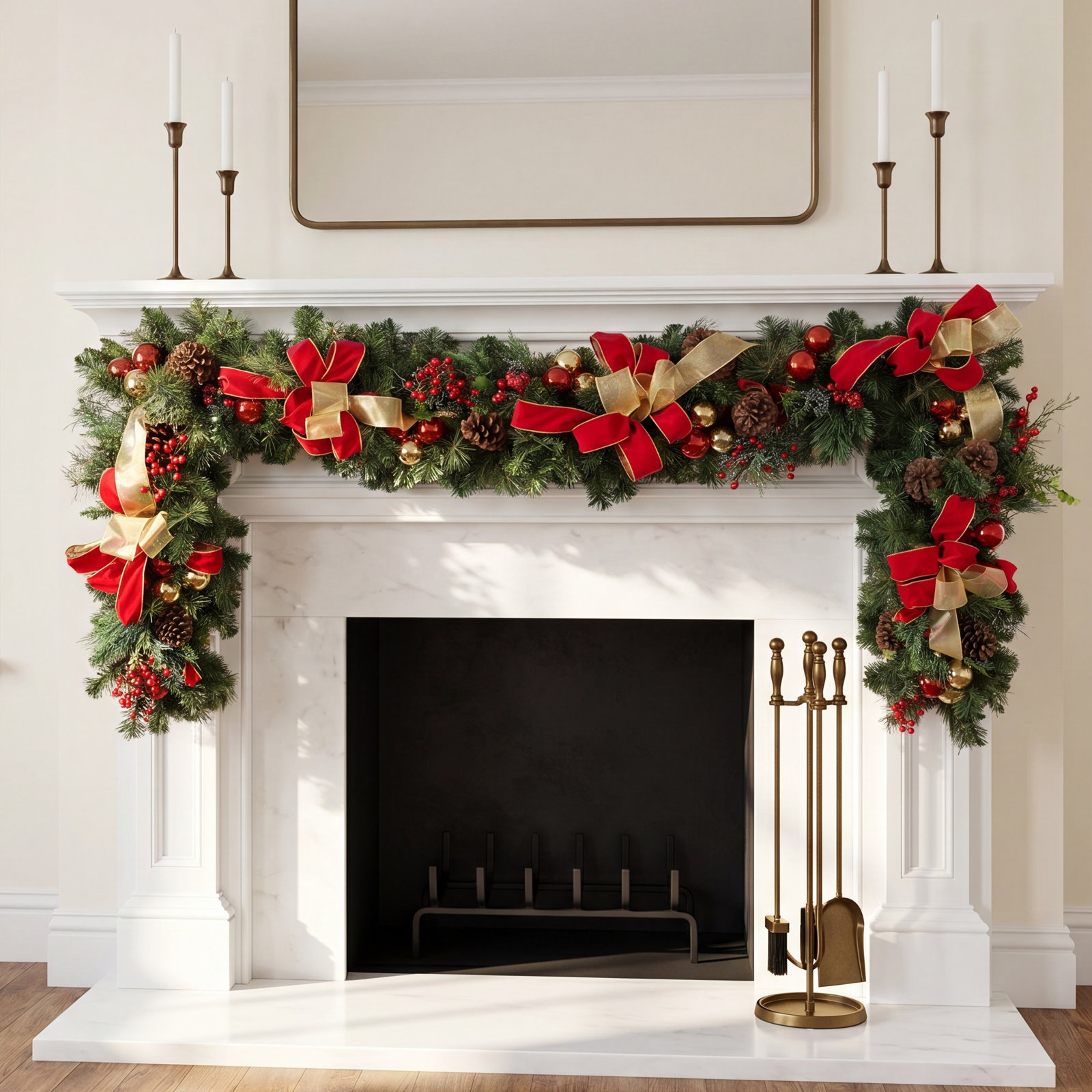 Lehon 108" Berry Christmas Garland