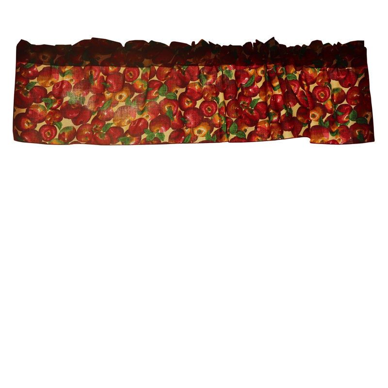 Cantonnière sur mesure en mélange de coton floral Karaline, L 58 po x L 24 po