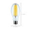 28 Watt LED HID Replacement ED28 4000K Extended Mogul Base Clear 120-277 Range Voltage
