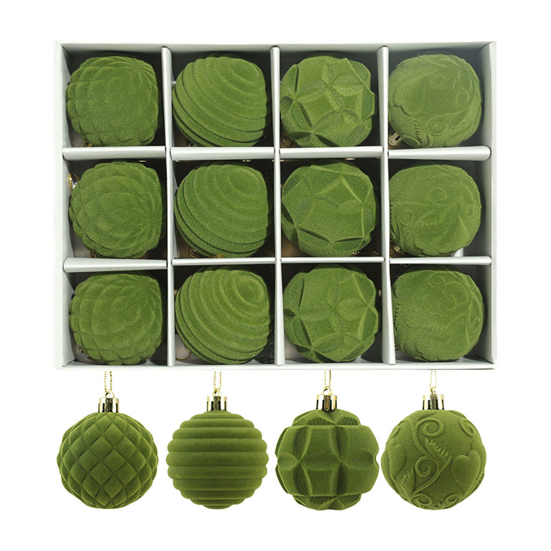 2.44cm Bauble, Green