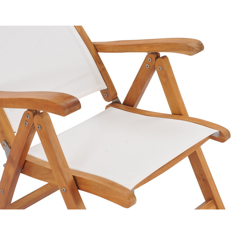 California Outdoor Teak Dining Armchair