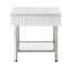 Table de bout haute 24 po avec rangement