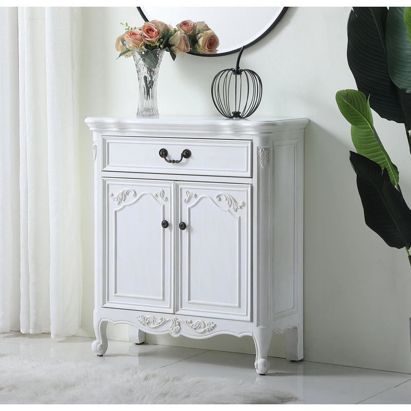 COSMO 1 - Drawer Accent Chest, Antique White