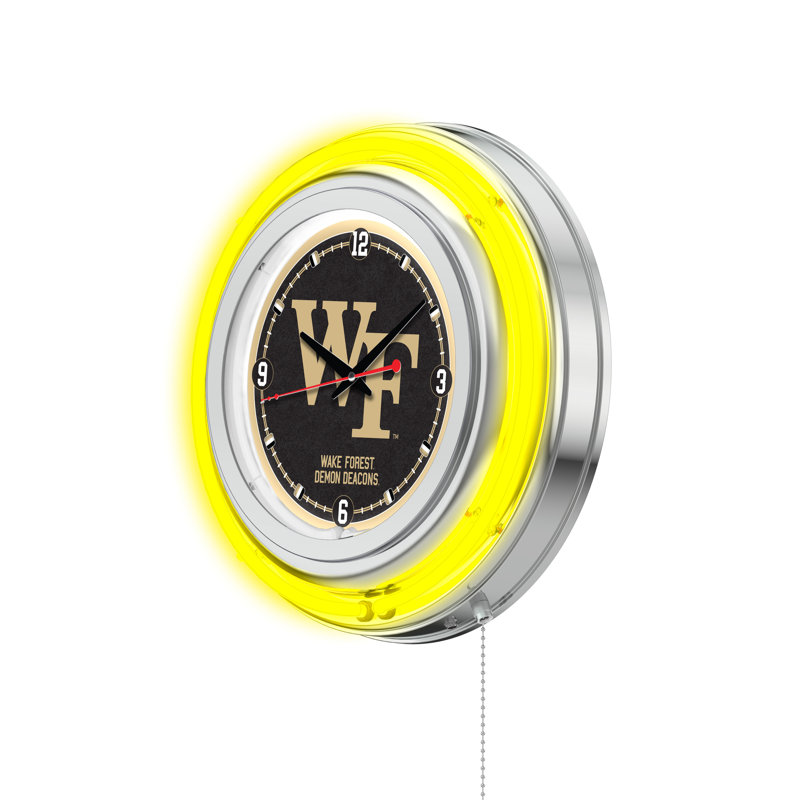 Horloge murale 15 po NCAA, Wake Forest