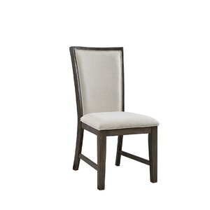 Madilyn Upholstered Slat Back Side Chair 2 pieces