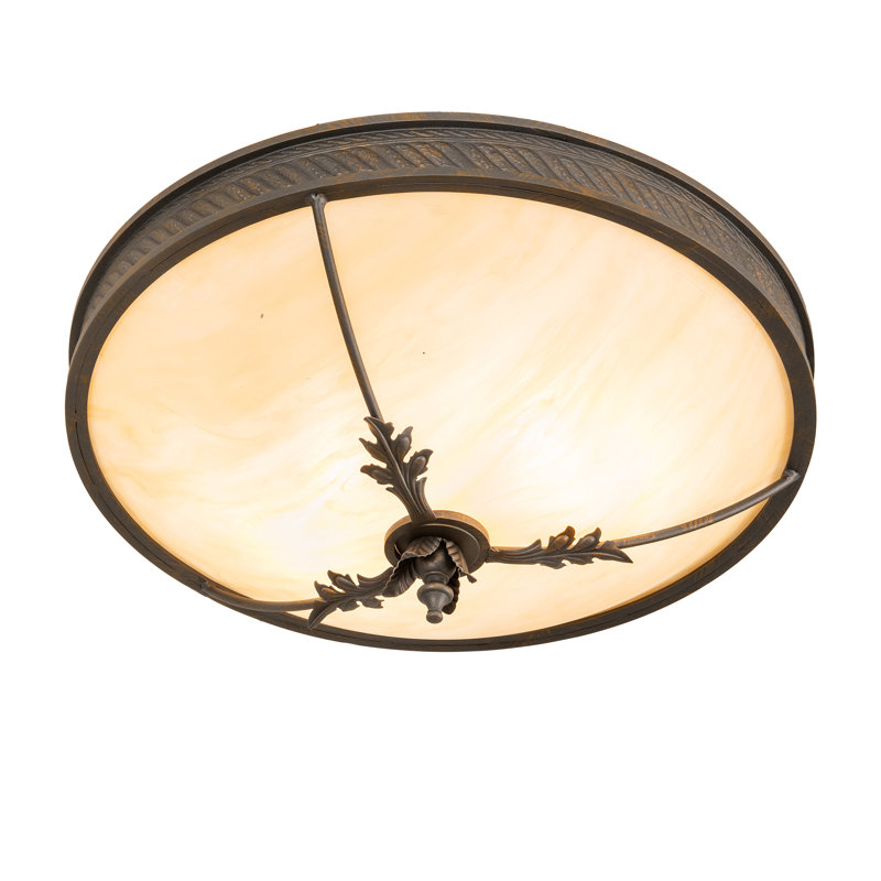 Hoja 2 - Light Semi Flush Mount
