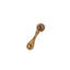 Antique Brass "Bari" Drop Pendant Cabinet Pull