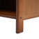 Bamboo 2 Tier Nightstand Cabinet for Bedroom, Living Room