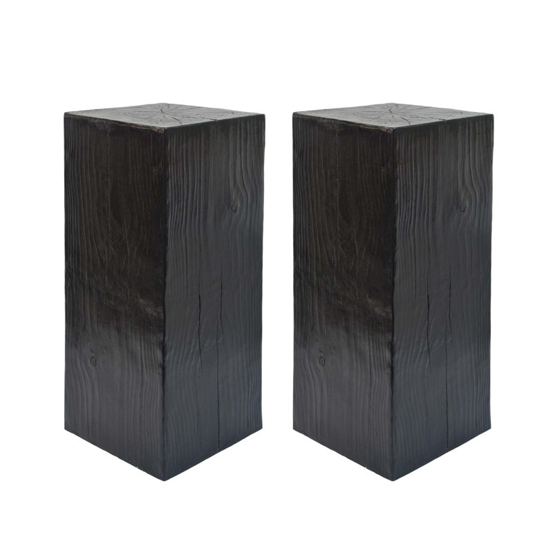 Table de bout Mgo, Noir