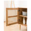 Armoire d'appoint multifonctionnelle en rotin tissé