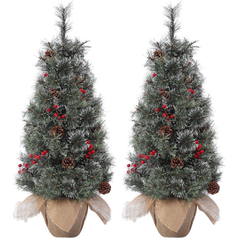 Arbre de Noël enneigé 3 pi
