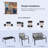 Filander 4 - Person Patio Conversation Set-266550854